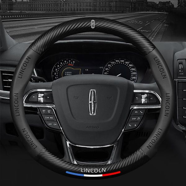 

steering wheel covers suitable for mkc cover leather mkz continental mkx navigator mkt modification special carbon fi