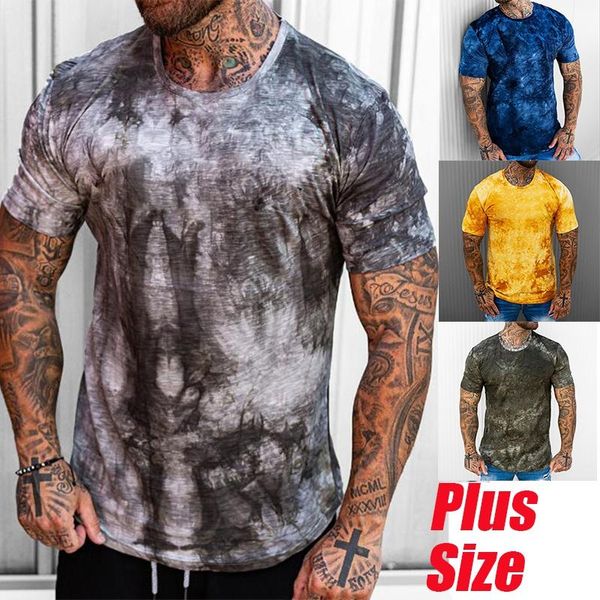 

men's t-shirts men shirt foreign trade nen's disorderly 3d short sleeve t-shirt european logo fashion vintage print round collar 4, White;black