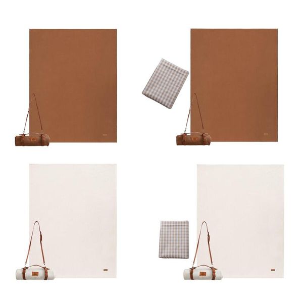 

outdoor pads picnic blanket foldable rug washable for camping hiking wet grass