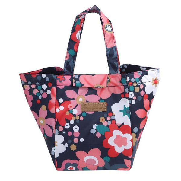 

hanging baskets cartoon waterproof lunch bag aluminum foil insulation out camping home kitchen storage