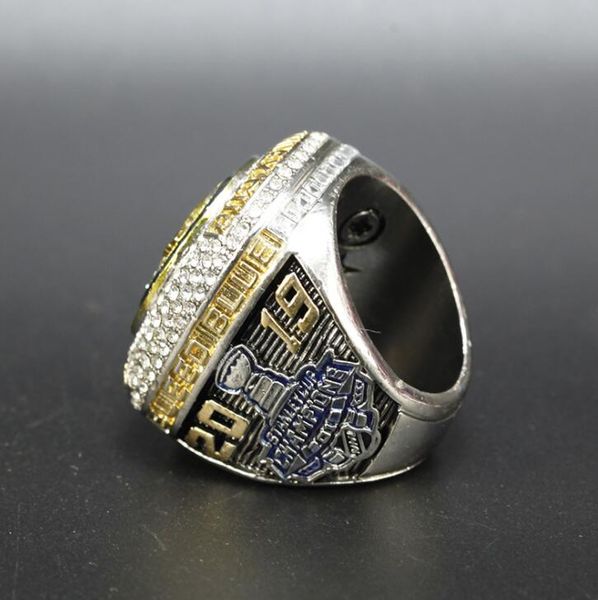 

fans'collectiontampa blues 2019 ice hockeychampions team championship ring sport souvenir fan promotion gift wholesale, Golden;silver