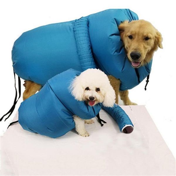 

dog apparel drying bag pet dryer accessories quick bathrobe towel for small medium large cat quickly blow-dry hair