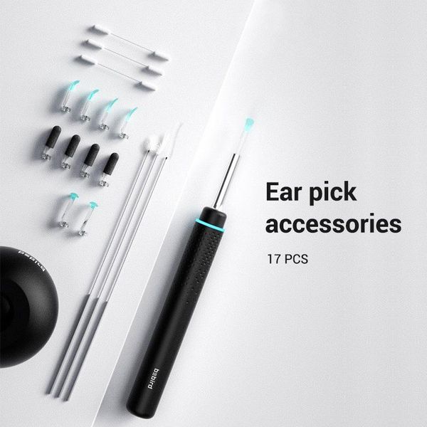 

cameras smart visual ear stick set in-ear cleaning endoscope 300w picker tool with accessories fku66