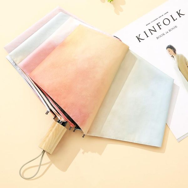 

umbrellas beach sun umbrella automatic windproof uv cute japanese garden outdoor waterproof parapluie femme rain gear de50ys