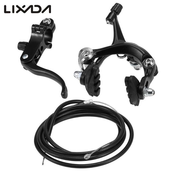 

bike brakes lixada brake kit front / rear fixie road cruiser set caliper side pull