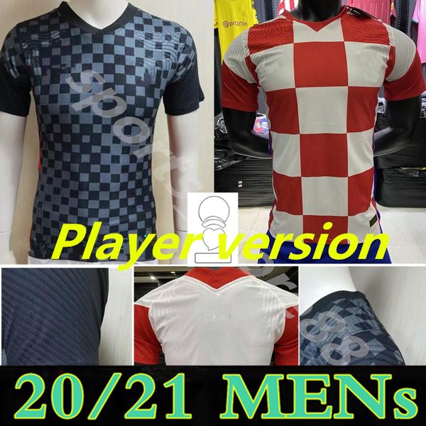 

modric player version soccer jerseys 2021 2022 perisic brozovic orsic brekalo colak kovacic mandzukic vida jersey home away football nationa, Black;yellow