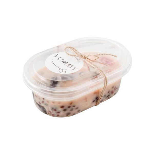 

gift wrap 500ml transparent plastic fruit ice cream packing boxes diy baking pudding jelly dessert box
