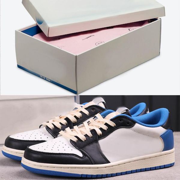 

fragment x 1 low og basketball shoes travis 1s sail black military blue shy pink womens outdoor sneakers white cactus mens sport traine313c