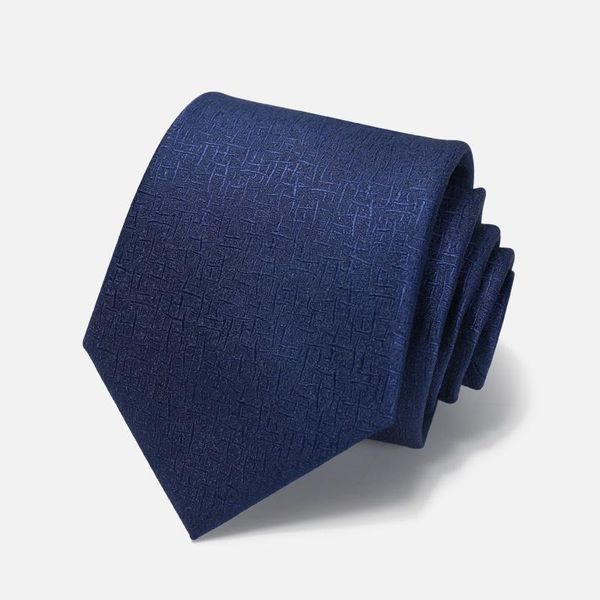 

2020 designer new fashion dark blue 8cm ties for men zipper necktie business work formal suit with gift box1, Black;gray