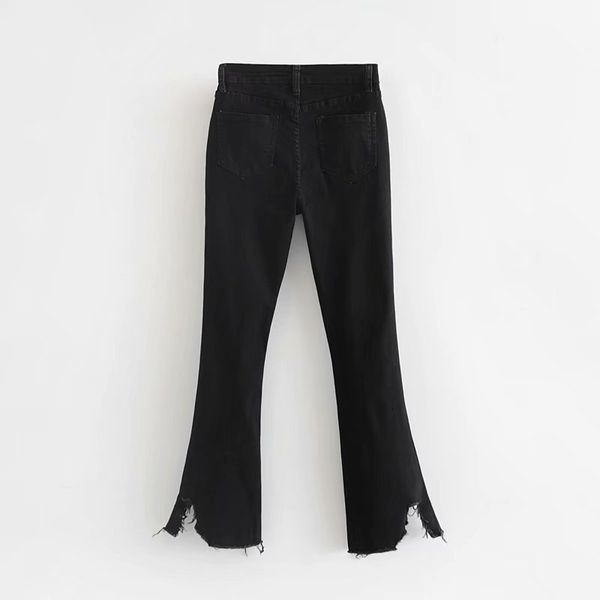 

women's jeans fashion women european and american black lj55-7973 m49d, Blue