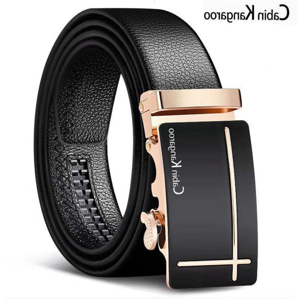 

belt men's automatic buckle business leisure belt, Black;brown