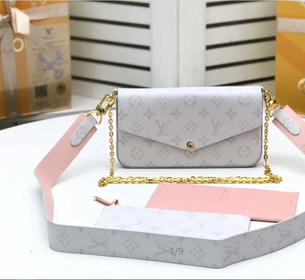 

bag cross brand shoulder designer bag, messenger luxury handbags iconic m61276 handles women's bags totes bag, body bag shoulder clutch