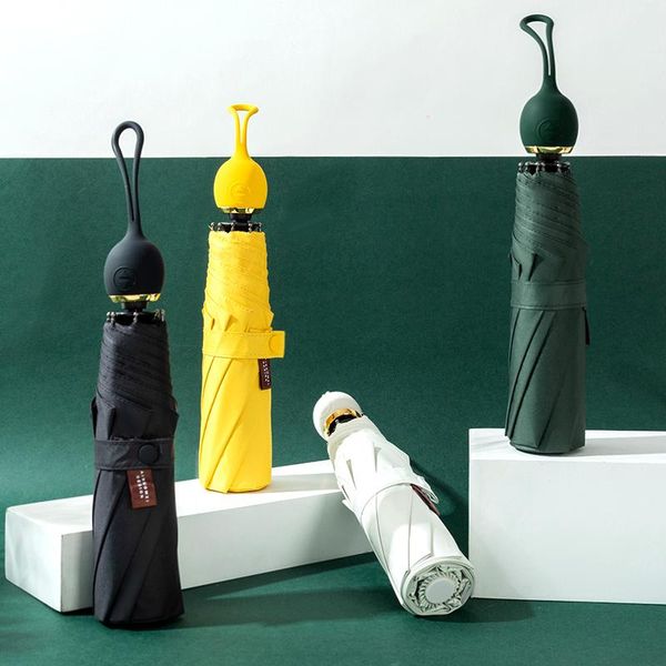 

umbrellas summer sunscreen sunshade umbrella light sun anti uv luxury clear women gift parapluie necessary simple retro bx50um