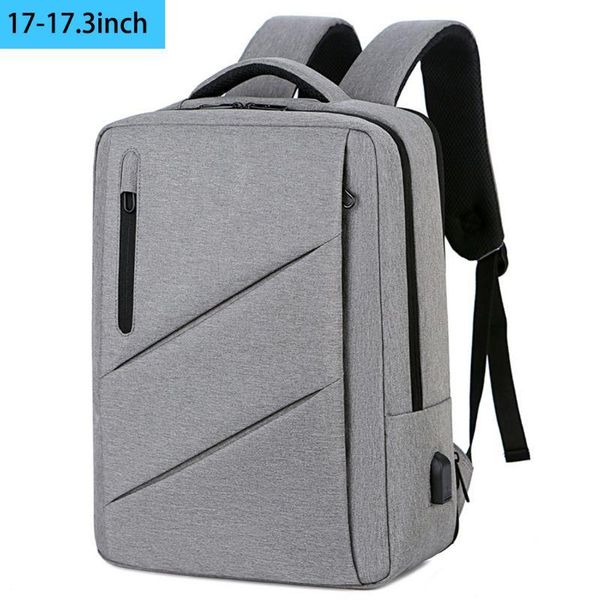 

1pc laptravel knapsack multifunction usb charging 14 17 inch large capacity pencil bags