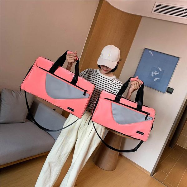 

wet dry gym bag fitness bags for women men traveling shoes storage training sports gymtas dac 2021 outdoors duffel