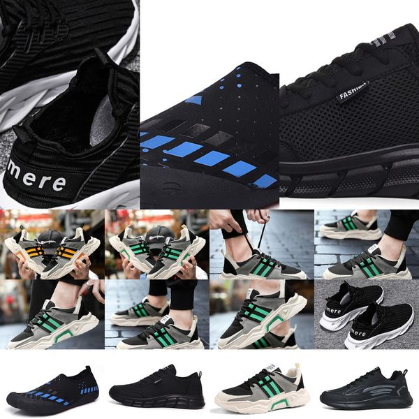 Обувь VRMR Мужская мужская платформа для тренеров Белая игрушка Трехместный черный крутой серый открытый спортивные кроссовки размером 39-44 17
