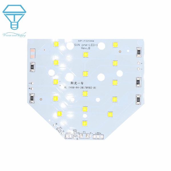 

light beads nail lamp with aluminum plate pcb uv led diodes for sun1 machine repairing diy dryer