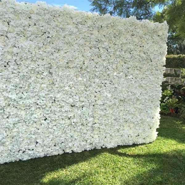 

arrival artificial hydrangea peony rose mix flower wall wedding backdrop pillar road lead decoration supplies 20pcs/lot decorative flowers &