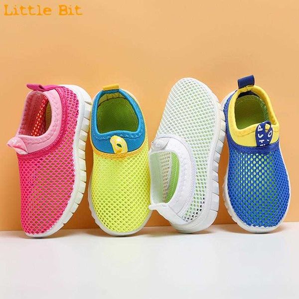 Scarpe a rete per bambini Sport da ragazza Attività scolastiche per ragazzi Designati piccoli sandali bianchi con scappatoia Beach Running G1025