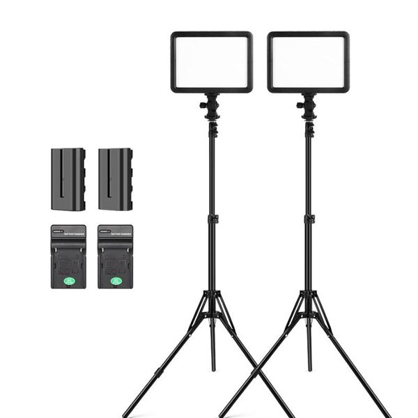 

flash heads l006 led lights for video light on-camera external battery lamp dslr vlog filllight pography studio lighting