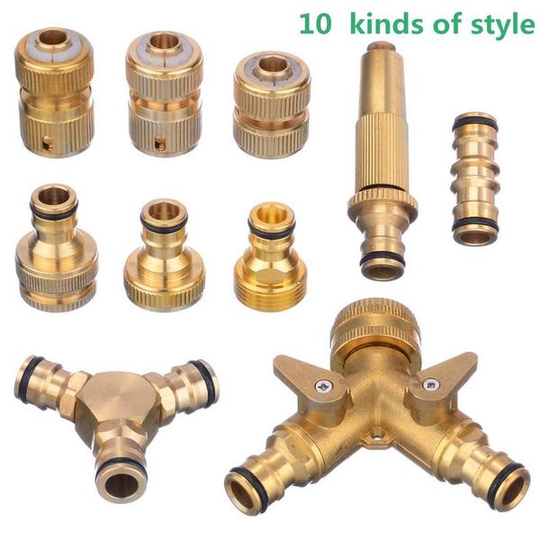 

watering equipments 10 type 3/4" threaded connectors garden hose tap water pipe adapter for irrigation system
