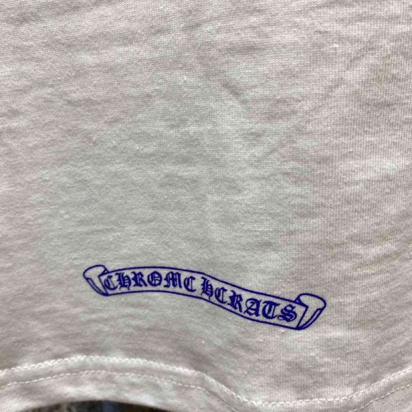 

crosin summer new ch cro short sleeve men's cotton t-shirt cross sanskrit print round neck fashion brand brand 1r2p, White