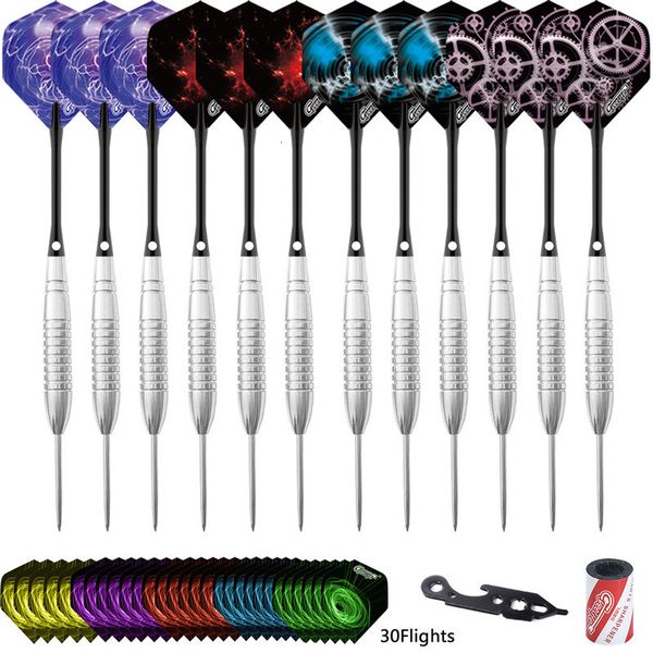 

darts cyeelife 12 pack 20g hard dart set steel needle aluminum rod accessories
