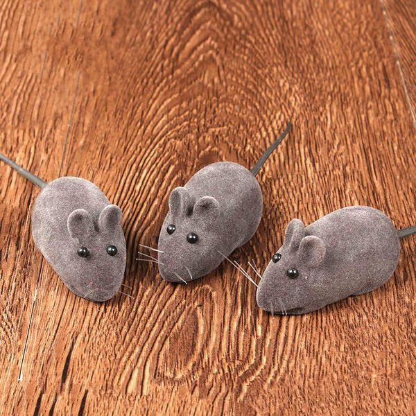 

fake mouse simulation soft vocal toy pet cat dog funny supplies toys