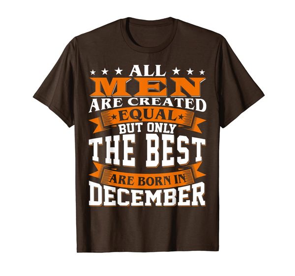 

all men created equal but the are born in december, White;black