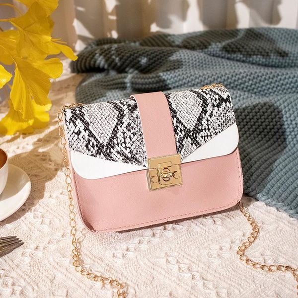 

duffel bags female bag wholesale small square snake pattern leisure mobile phone coin purse foreign trade factory