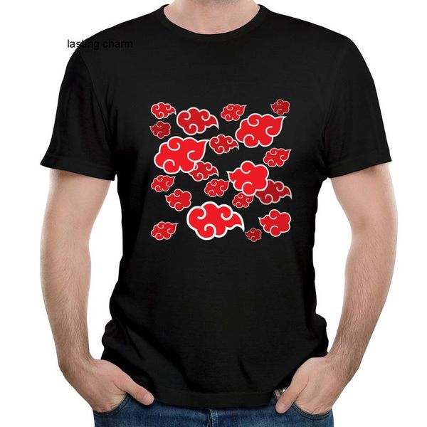 

men's t-shirts lasting charm claud fashion akatsuki comfoable zomer retro tshis oveized anti wrinkl, White;black