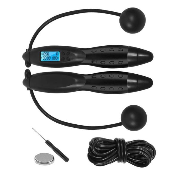 

jump ropes 1pc digital wireless calorie counter skip rope sport weights exercise fitness body building with