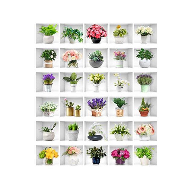 

pcs stair stickers, home decor decals, self-adhesive refurbished staircase murals, 39x7inch, flower collection wallpapers