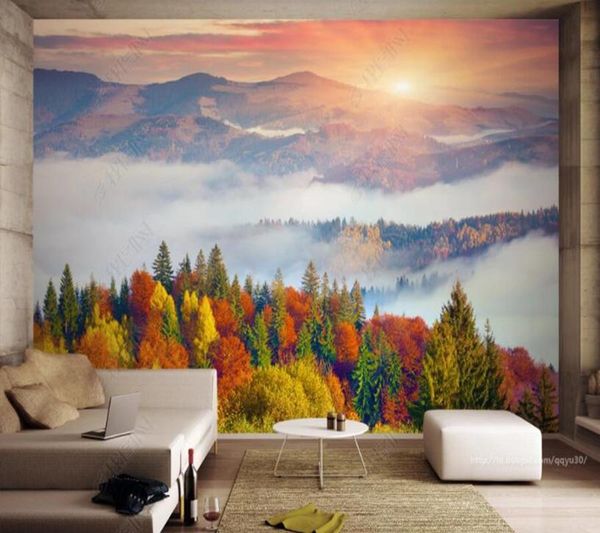 

wallpapers papel de parede ukrainian alpine landscape 3d wallpaper mural,living room bedroom wall papers home decor