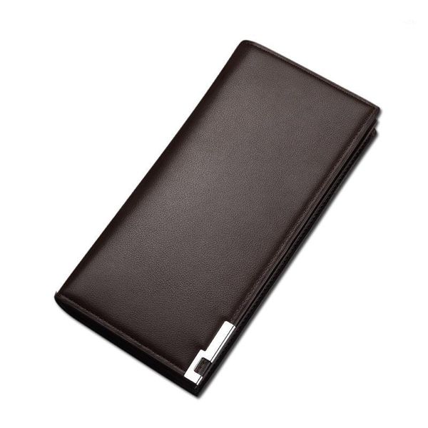 

direct selling solid men wallet designer money bag clutch male slim bifold purse carteira business pu leather long wallets1, Red;black