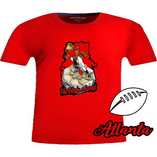 

men's t-shirts american t-shirt atlanta, White;black