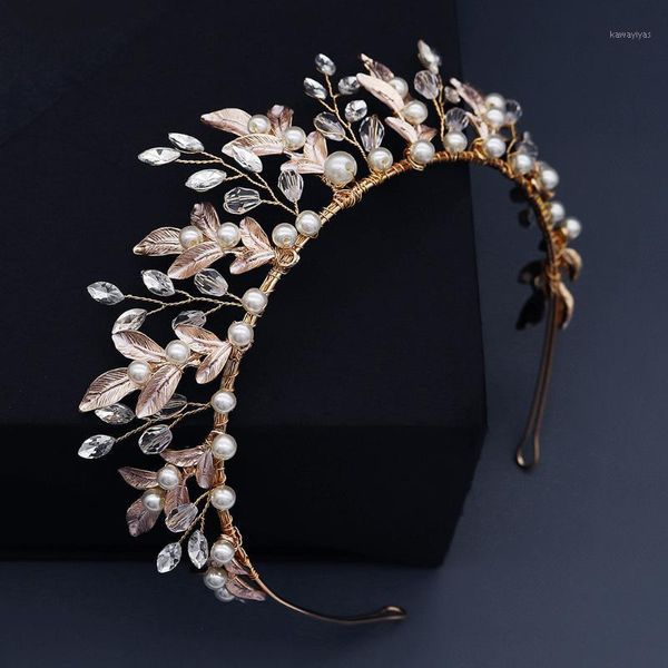 

bridal crown pography beach mori style alloy crystal diamond headdress wedding occasion hair accessories1