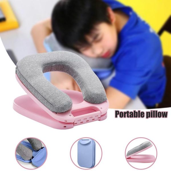 

pillow nap donut with hard support portable slow rebound memory foam desk neck prevents arms numbness l23