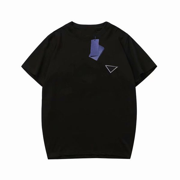 

men and women designer shirt summer brand t shirt casual short sleeve mens streetwear women tees size s-2xl, White;black