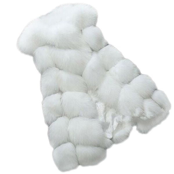 

women's jackets fashion women warm coat gilet jacket faux fur outwear cardigan, Black;brown