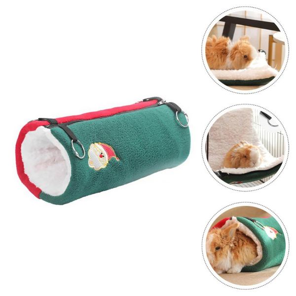 

1pc warm hammock pet sleeping bag hamster animal hanging house nest small supplies