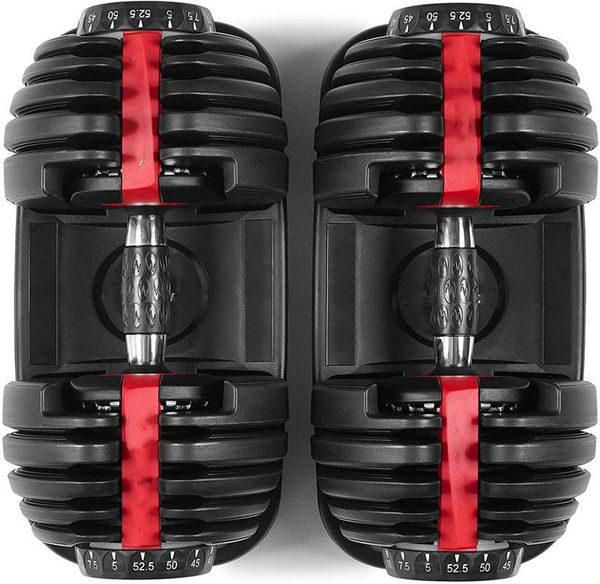 

1pair 54lbs dumbbell set exercise equipment weights adjustable adjustable-dumbbell dumbbells