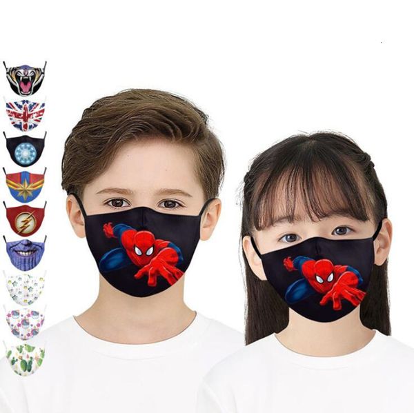 

digital 3d printing cartoon can put filter to prevent dust, sunscreen haze men's and women's warm cotton mask
