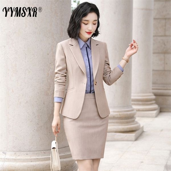 Formelle Kleidung für Damen, Business-Herbstmode, koreanischer Temperament-Overall-Anzug 220221