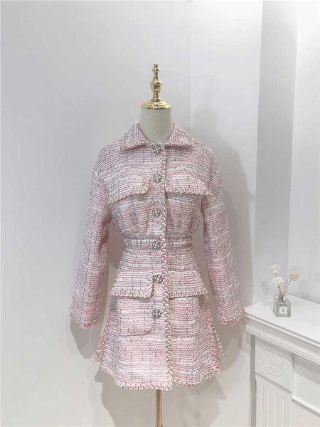 

casual dresses little dress tweed fragrance with pink temperament gcmu, Black;gray