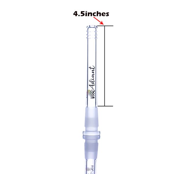 Производитель G.O.G DOWNSTEM 14-18 Женский лучистый стеклянный трубы Lo Pro рассеивается в падах с 6 порезами