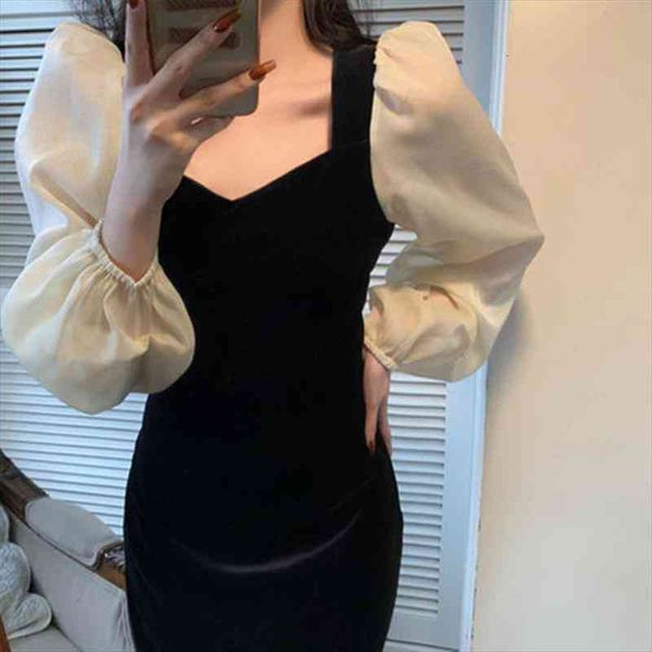 

woman dress summer dress spring retro vestido de mujer, Black;gray