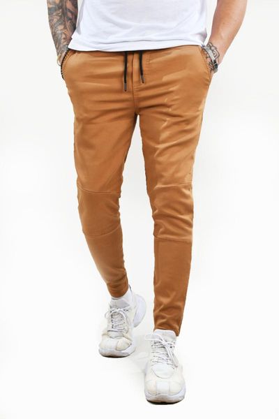 

men's pants deepsea elasticized waist trotting piping gabardine 21009kl, Black