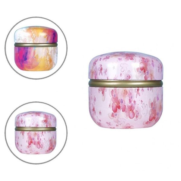 

storage bottles & jars tea can pastoral box compact reusable practical candy holder