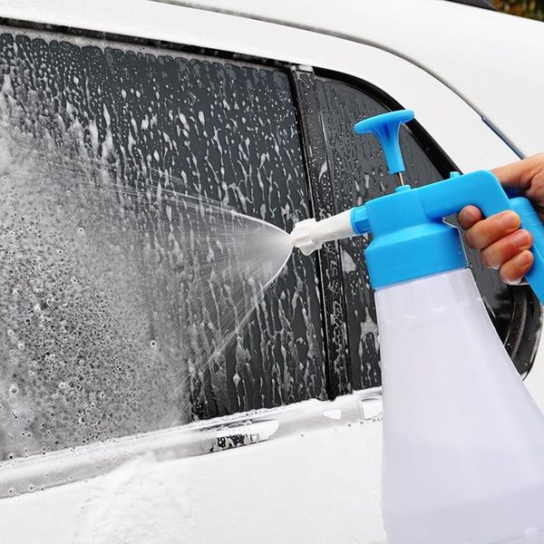 

1.8l high pressure cleaner car wash watering can cleaning sprayer hand pump snow foam nozzle spray equipments